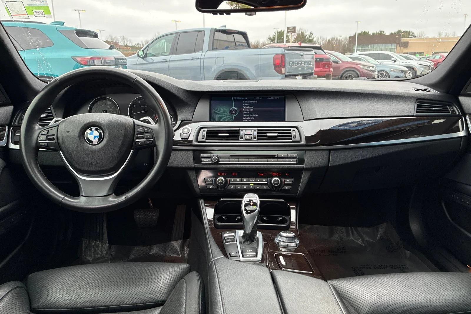 Used 2012 Black Sapphire Metallic BMW 535i image 14