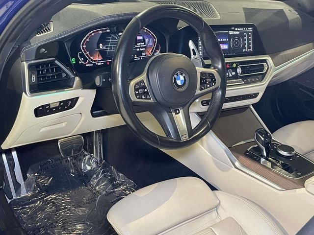 Used 2019 Blue BMW 330i xDrive image 4