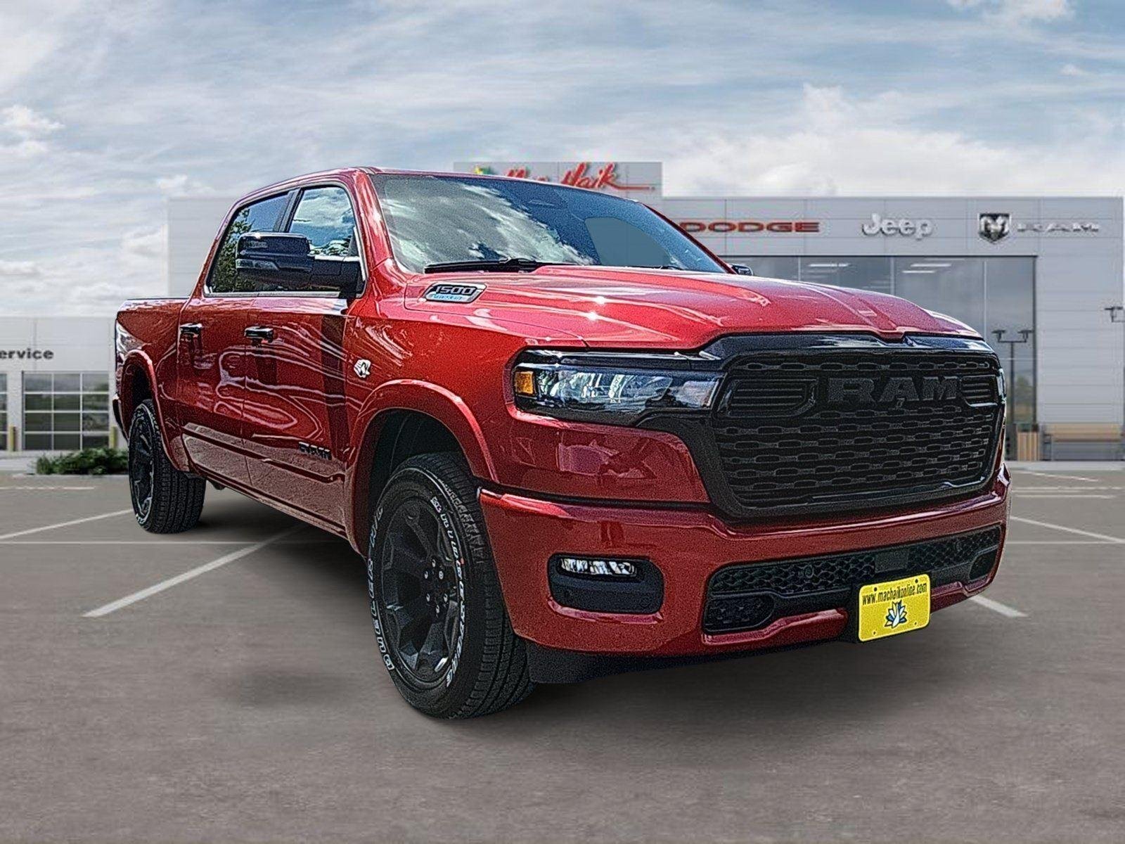 New 2026 Molten Red Pearl-Coat Exterior Paint RAM Lone Star image 7