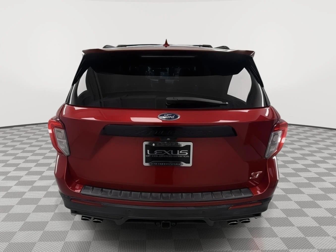 Used 2020 Rapid Red Metallic Tinted Clearcoat Ford ST image 3