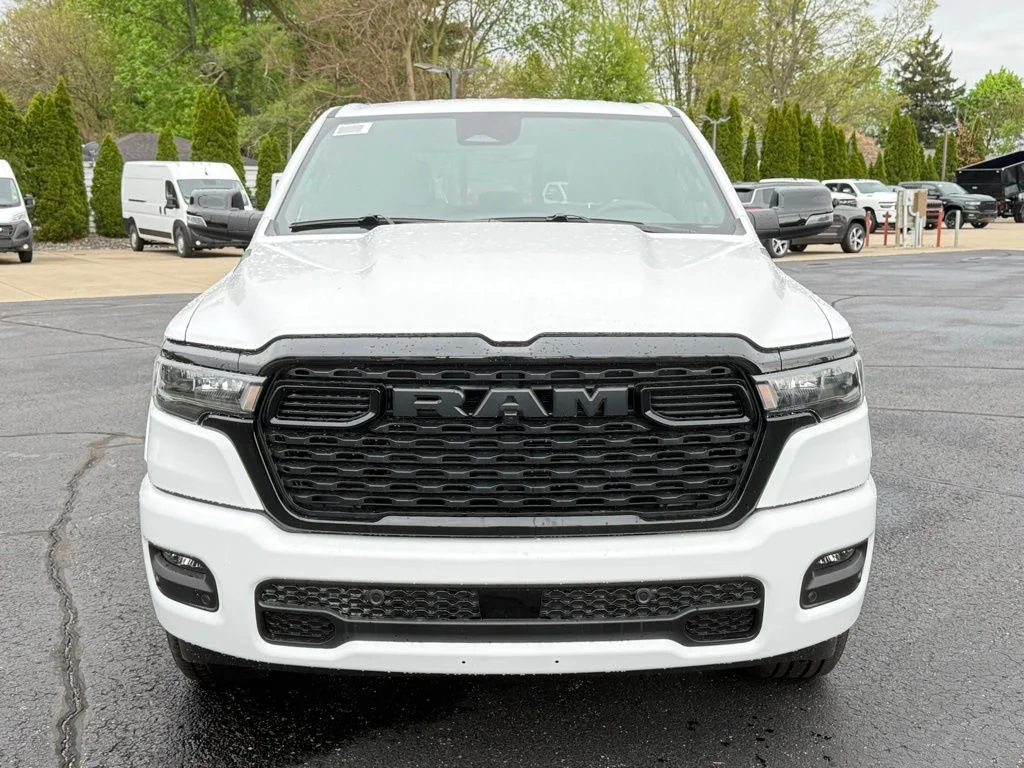 New 2026 Bright White Clear-Coat Exterior Paint RAM Big Horn/Lone Star image 2
