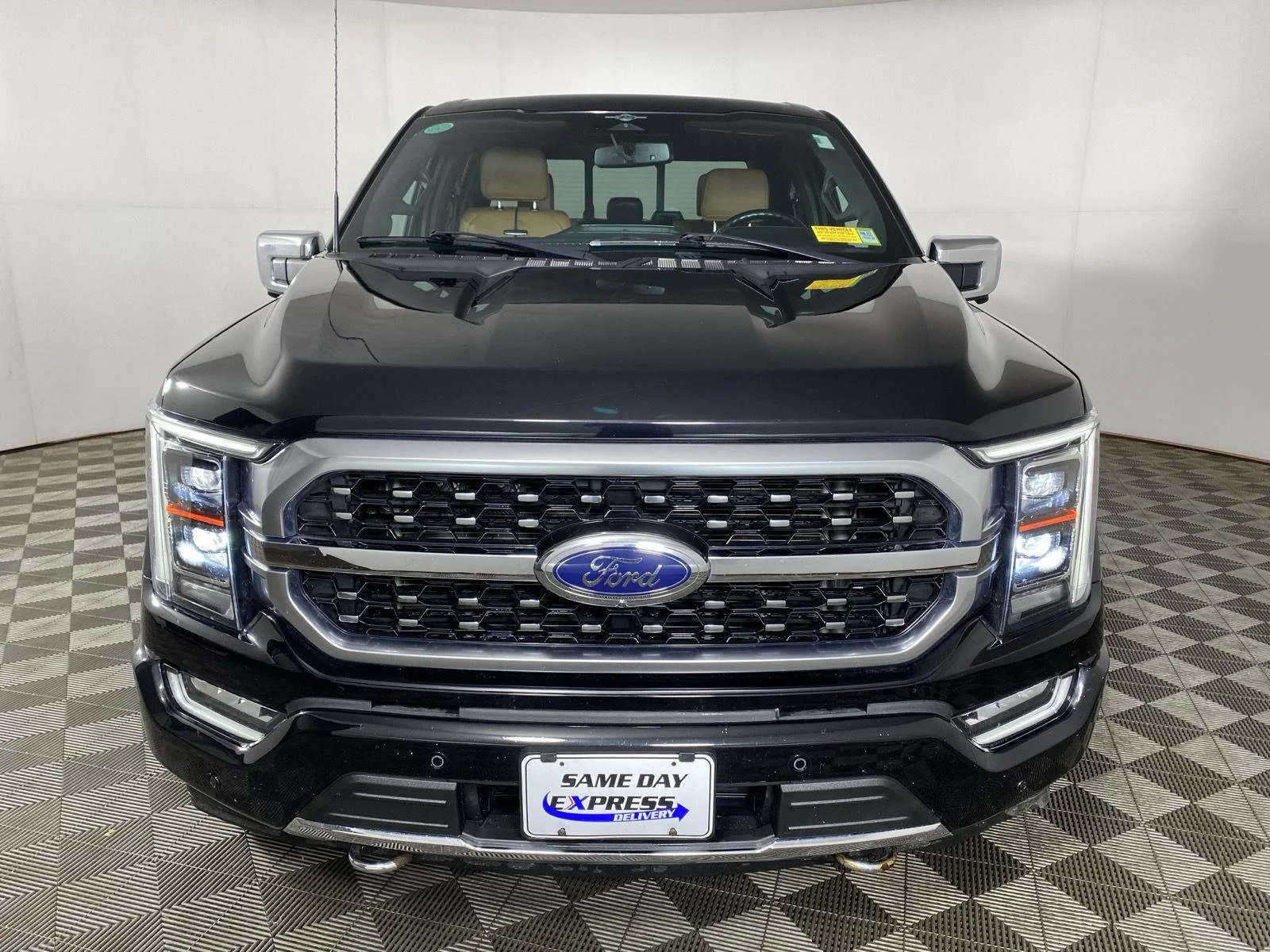 Used 2023 Agate Black Ford Platinum image 2