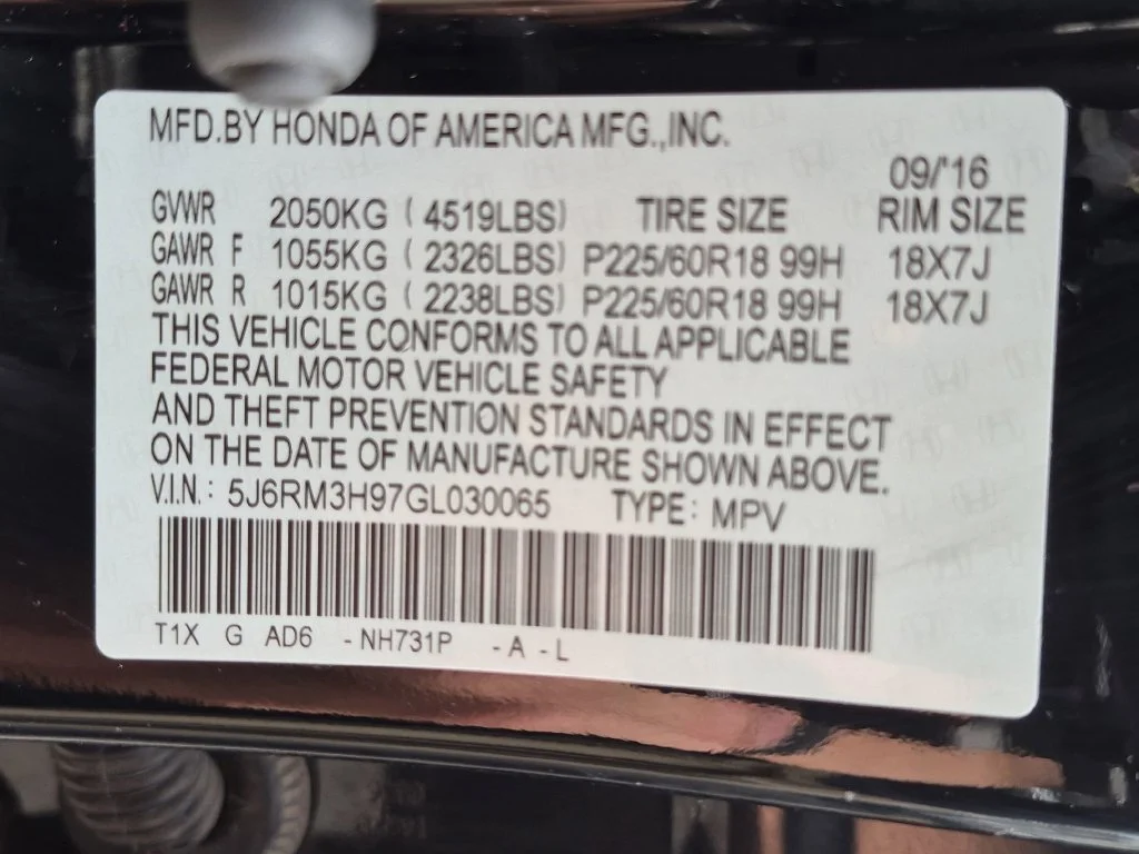 Used 2016 Black Honda Touring image 34