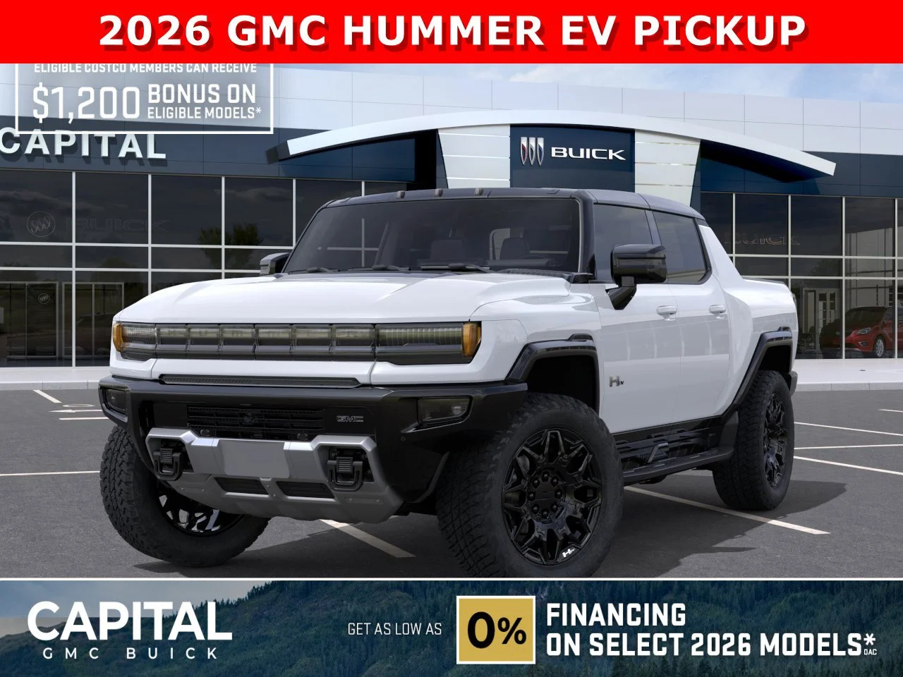 New 2026 INTERSTELLAR WHITE GMC 2X image 1