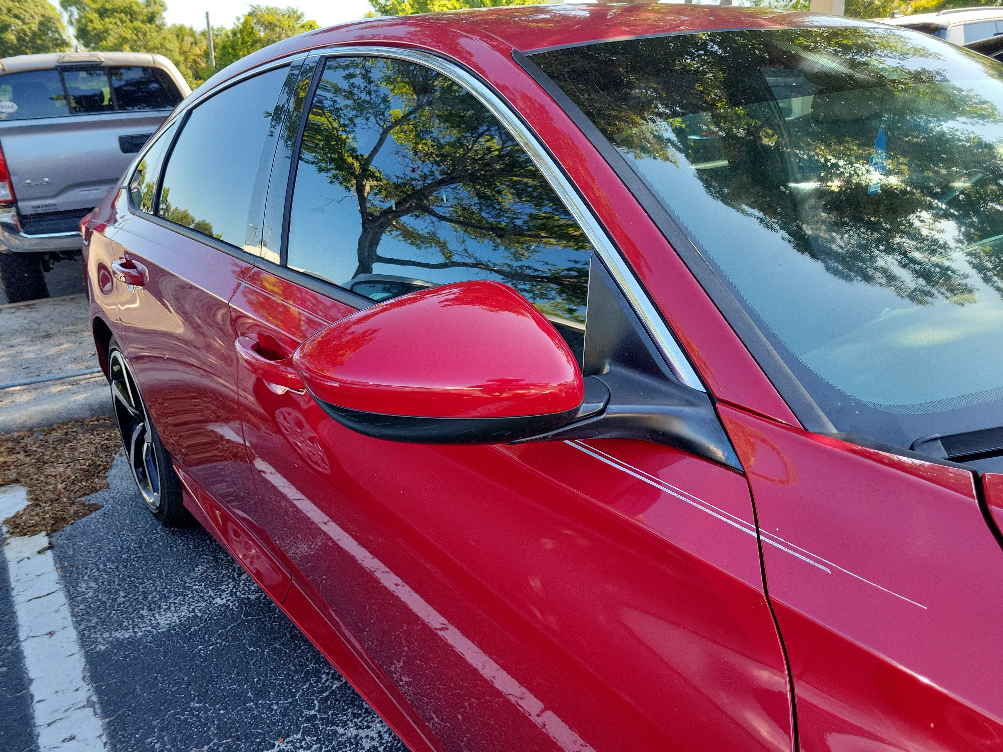 Used 2018 Radiant Red Metallic Honda Sport image 8