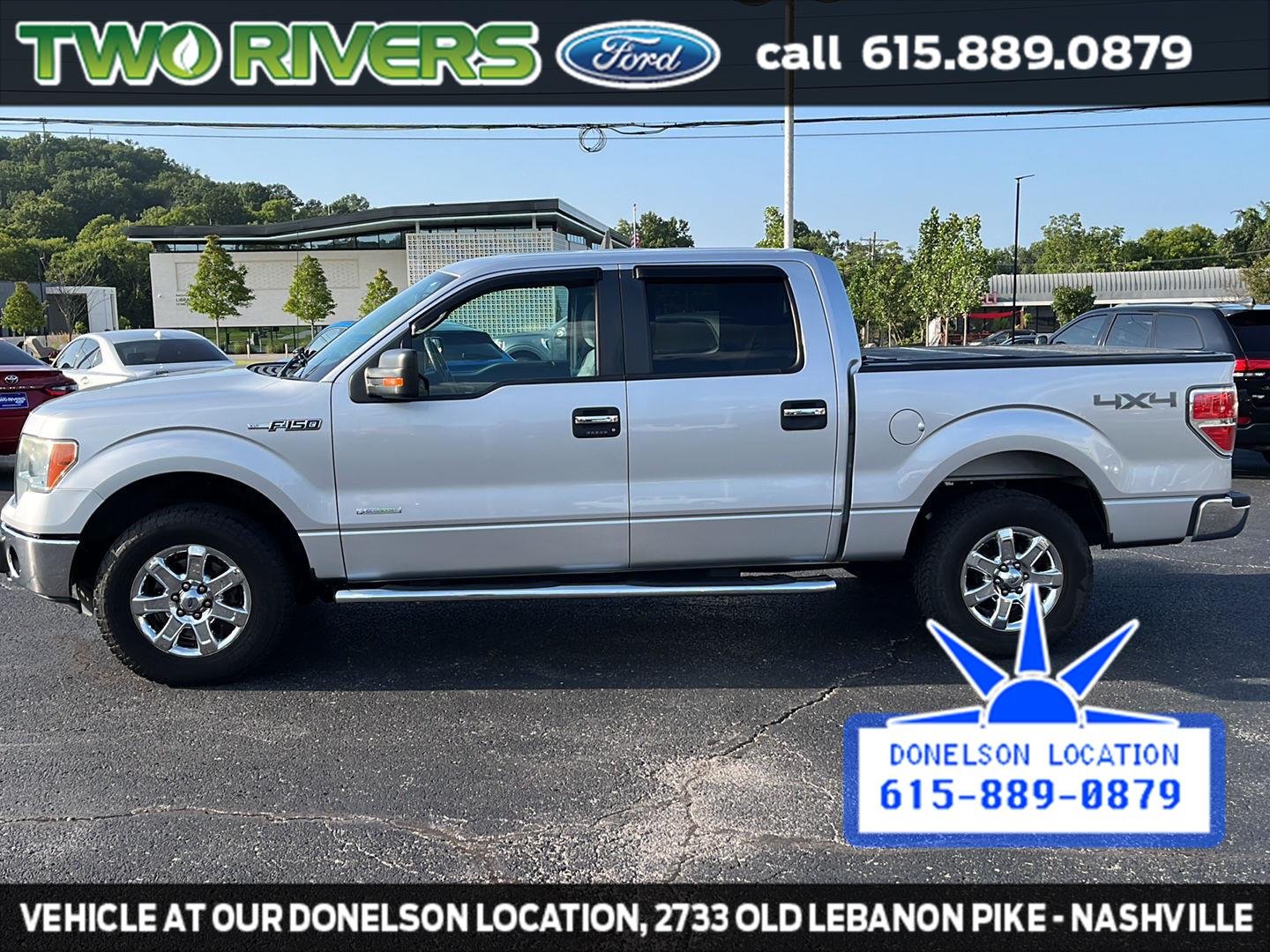 Used 2014 Ingot Silver Metallic Ford XLT image 7