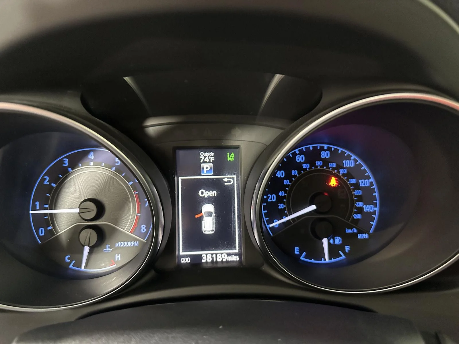 Used 2017 Electric Storm Blue Toyota  image 4