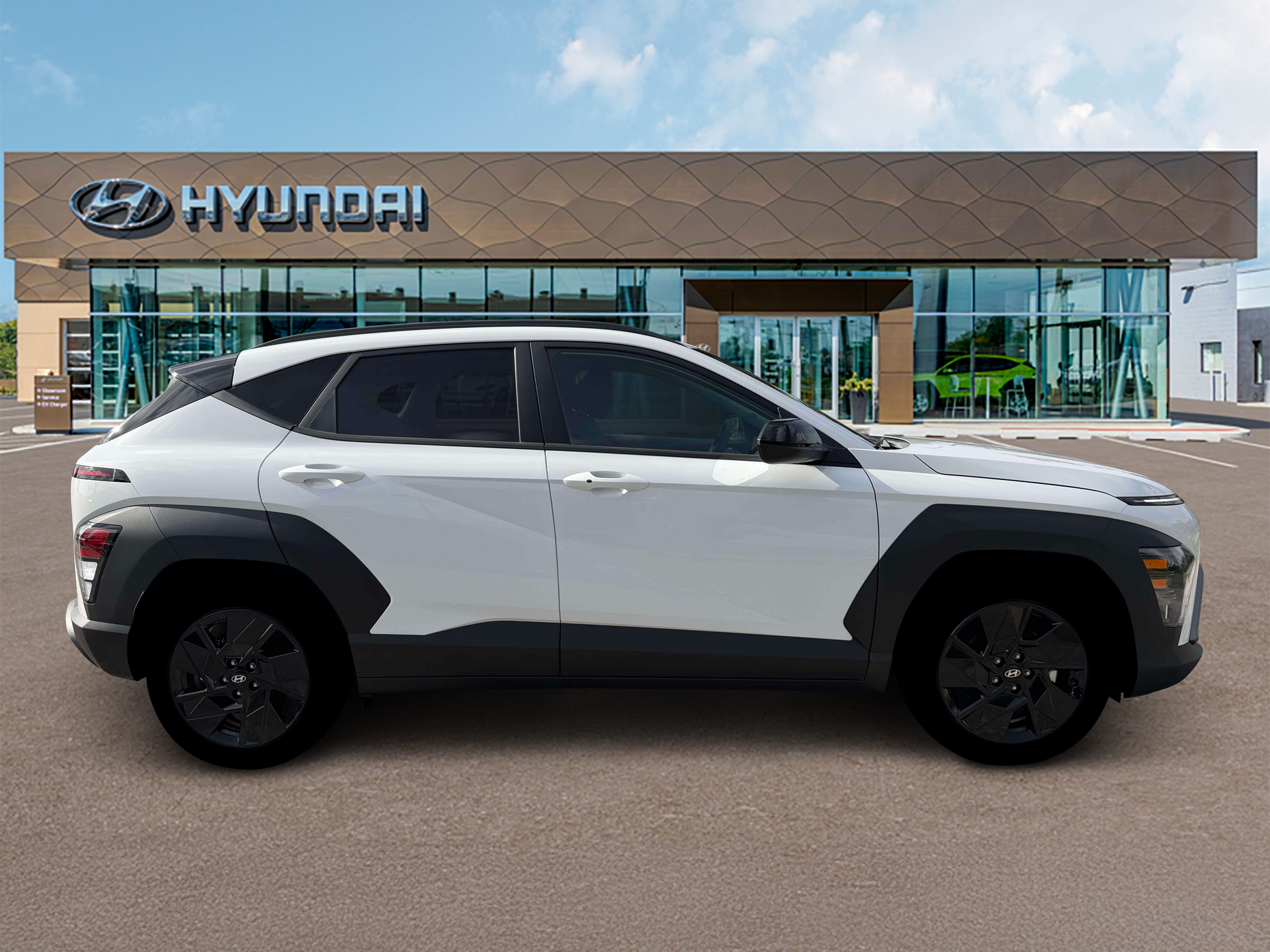 New 2027 Atlas White Hyundai SEL Sport FWD image 9