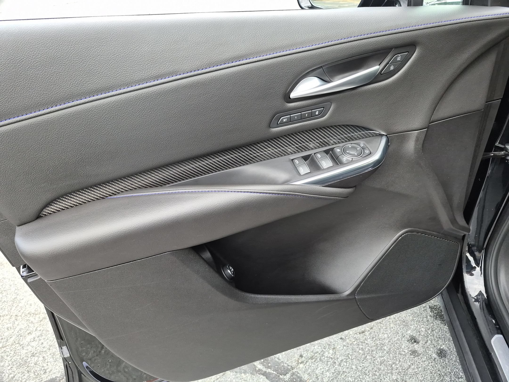 Used 2025 Stellar Black Metallic Cadillac FWD Sport image 12