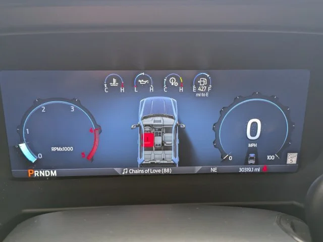 Certified Used 2025 Glacier Gray Metallic Ford Lariat image 28