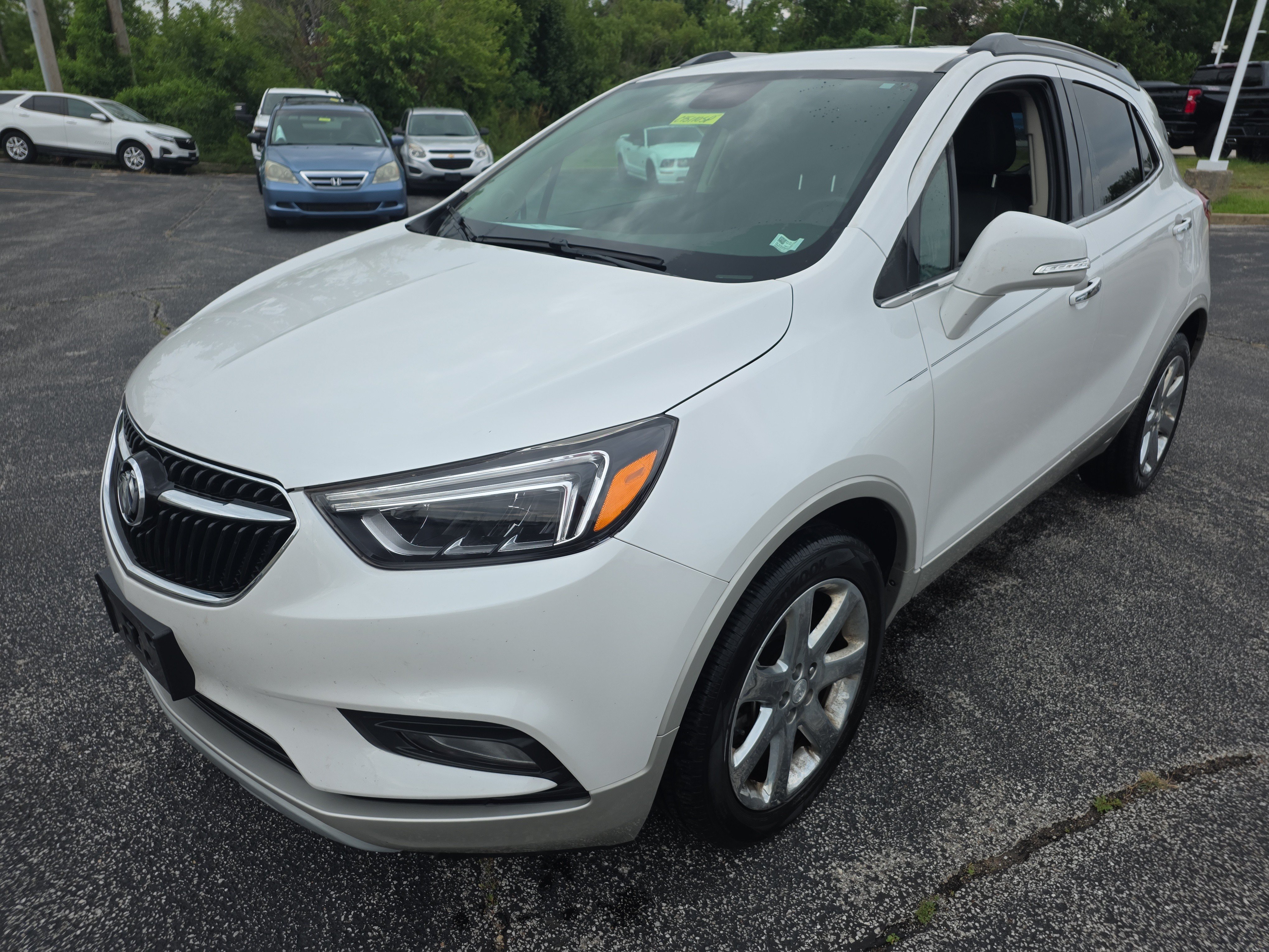 Used 2017 Includes (BQX) Satin Nickel Metallic lower exterior accent color, Paint code W733J. Buick Essence image 7
