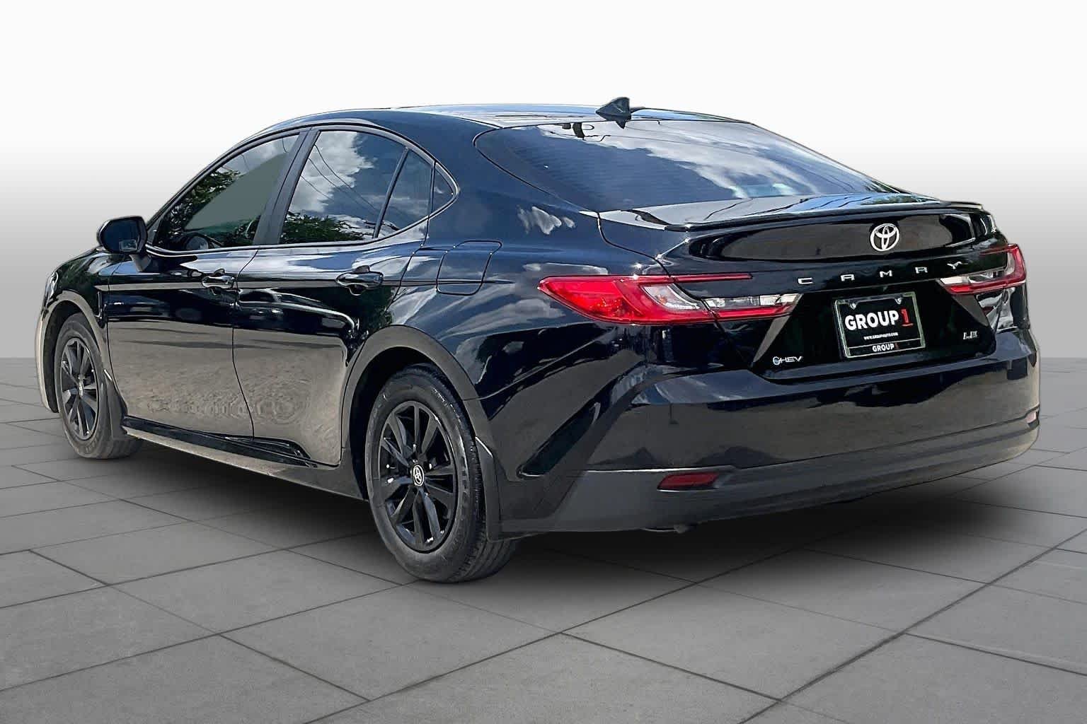 Used 2025 Midnight Black Metallic Toyota LE image 12