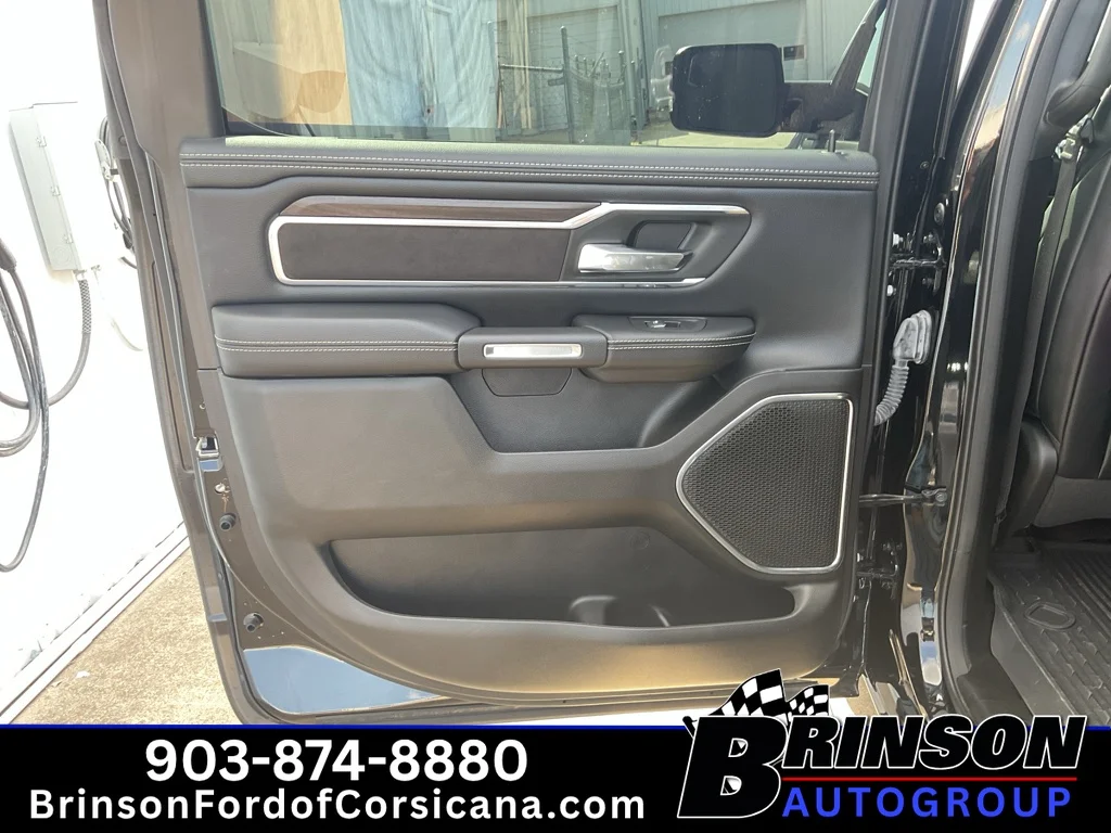 Used 2025 Diamond Black Crystal Pearlcoat Ram Laramie image 14