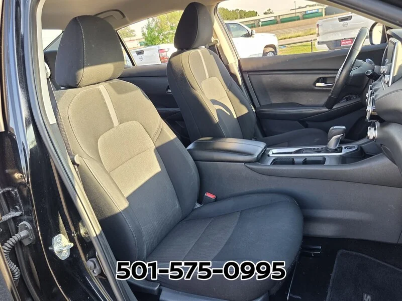 Used 2023 Super Black NISSAN SV CVT image 18