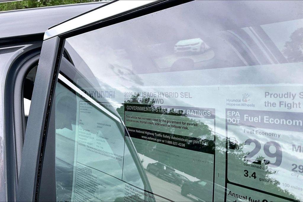 New 2026 Ecotronic Gray Pearl Hyundai SEL Premium image 14