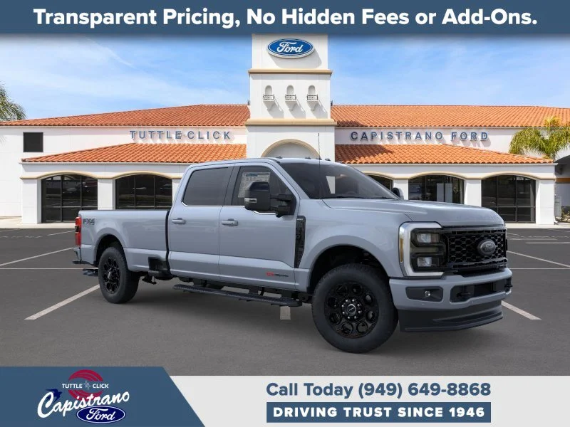 New 2026 Glacier Gray Metallic Tri-Coat Ford LARIAT image 7