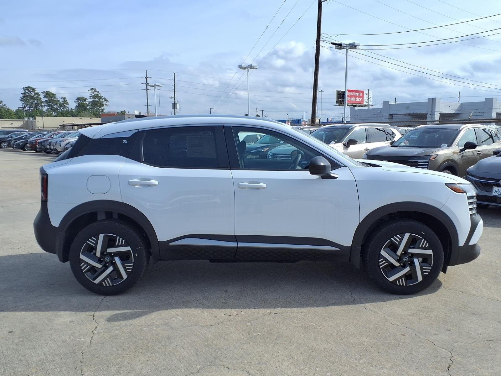 2026 Nissan Kicks SV White at Robbins Nissan