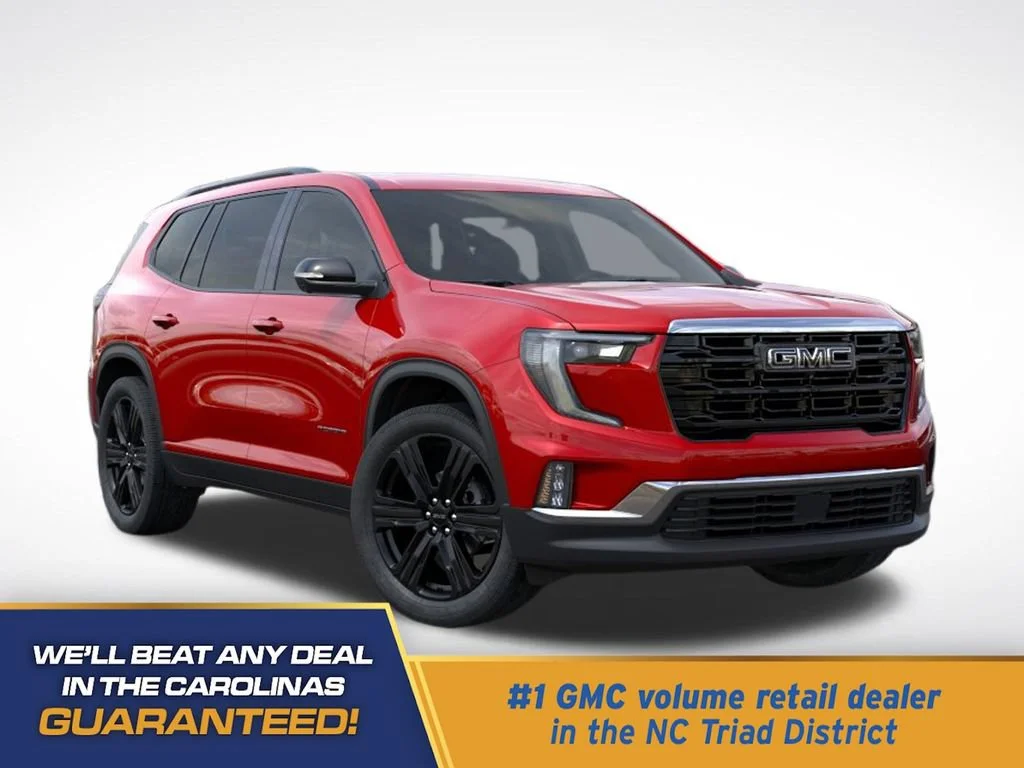 New 2026 Volcanic Red Tintcoat GMC Elevation image 1