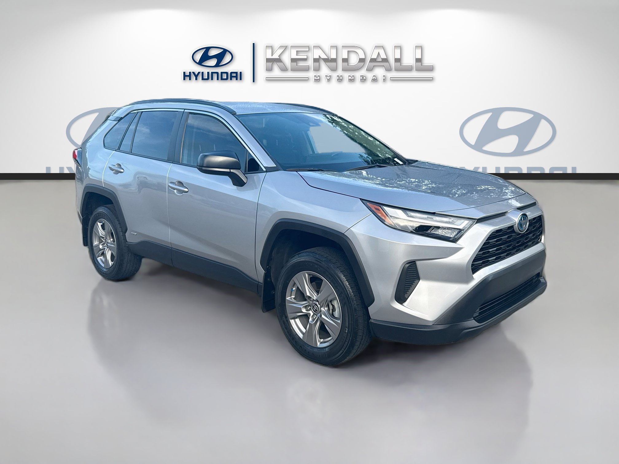 Used 2024 Silver Sky Metallic Toyota Hybrid LE image 1