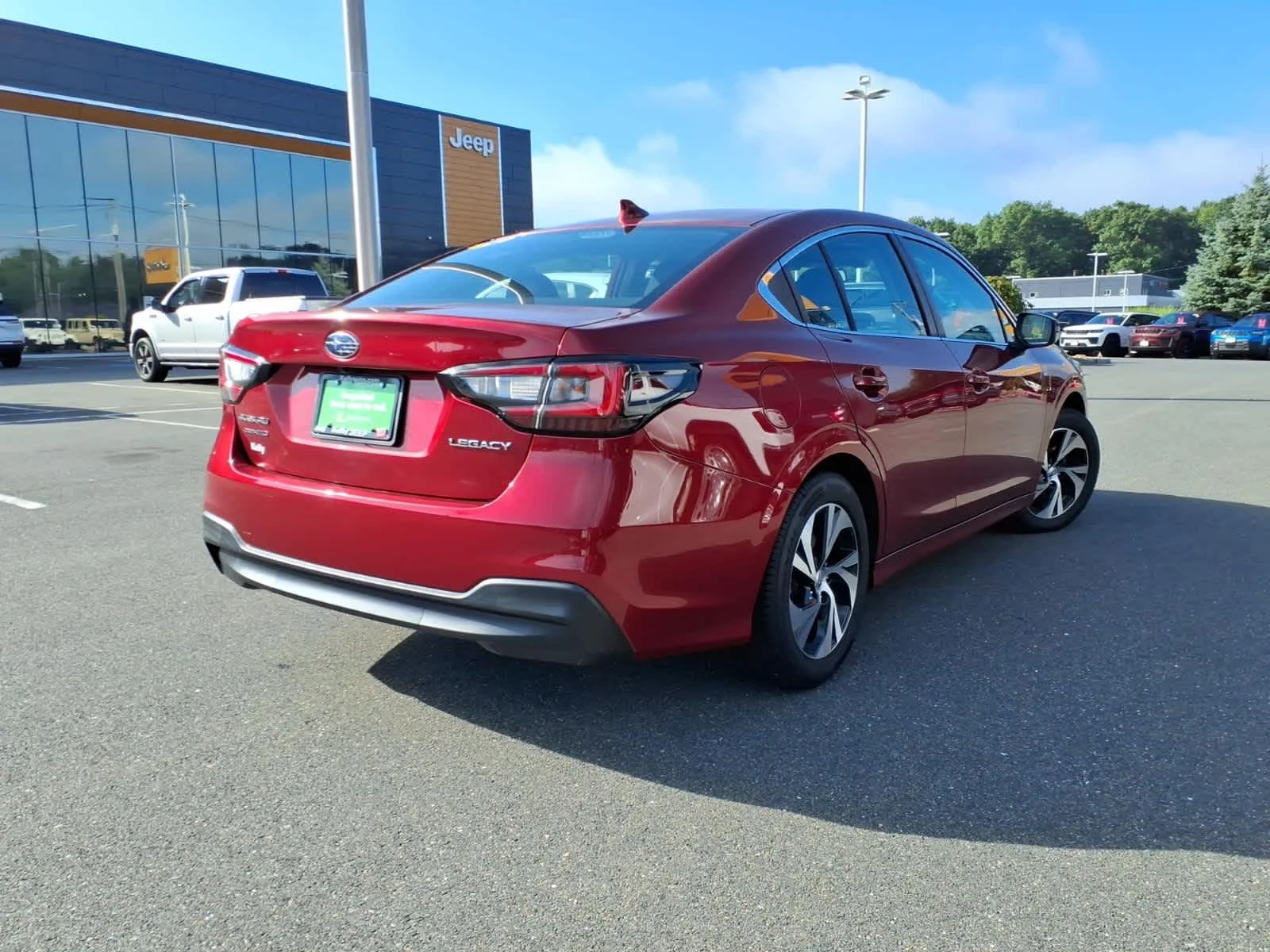Used 2022 Crimson Red Pearl Subaru Premium image 7