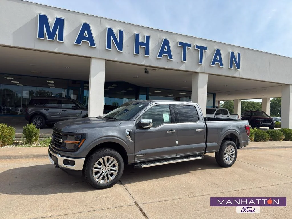 New 2026 Carbonized Gray Metallic Ford XLT image 1