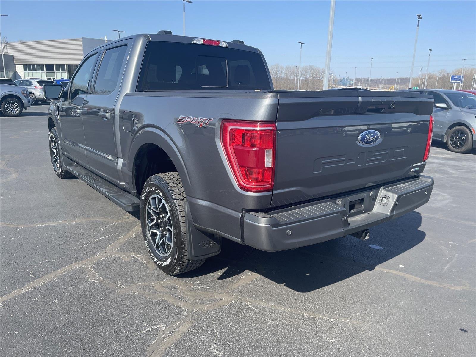 Used 2023 Carbonized Gray Ford XLT image 3