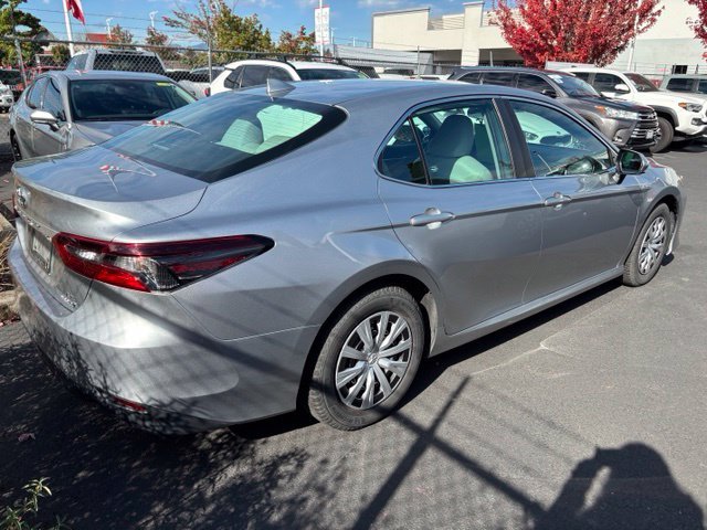Used 2021 Silver Toyota LE image 2
