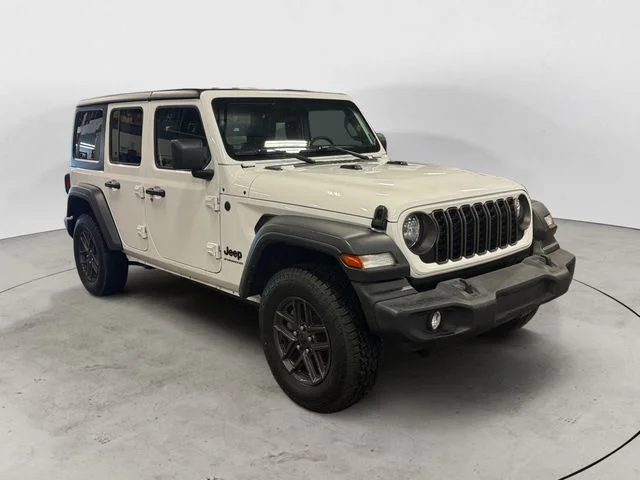 Used 2024 White Jeep Sport S image 2