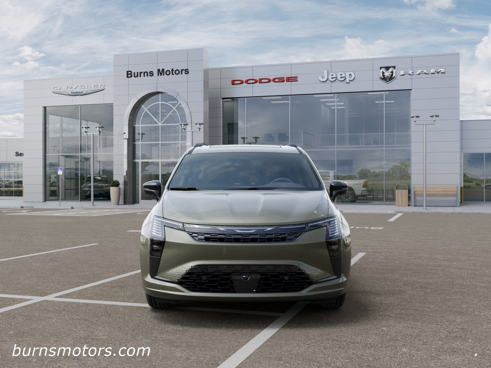 New 2027 Olive Green Pearl-Coat Exterior Paint Chrysler Limited S image 6