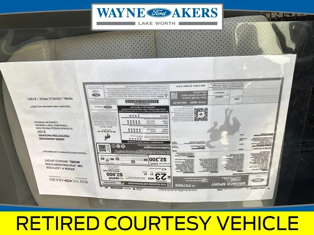 New 2025 Carbonized Gray Metallic Ford Badlands image 35