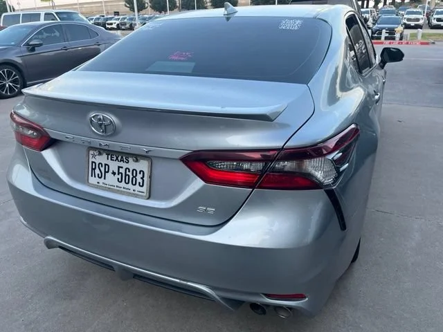 Used 2021 Silver Toyota SE image 2