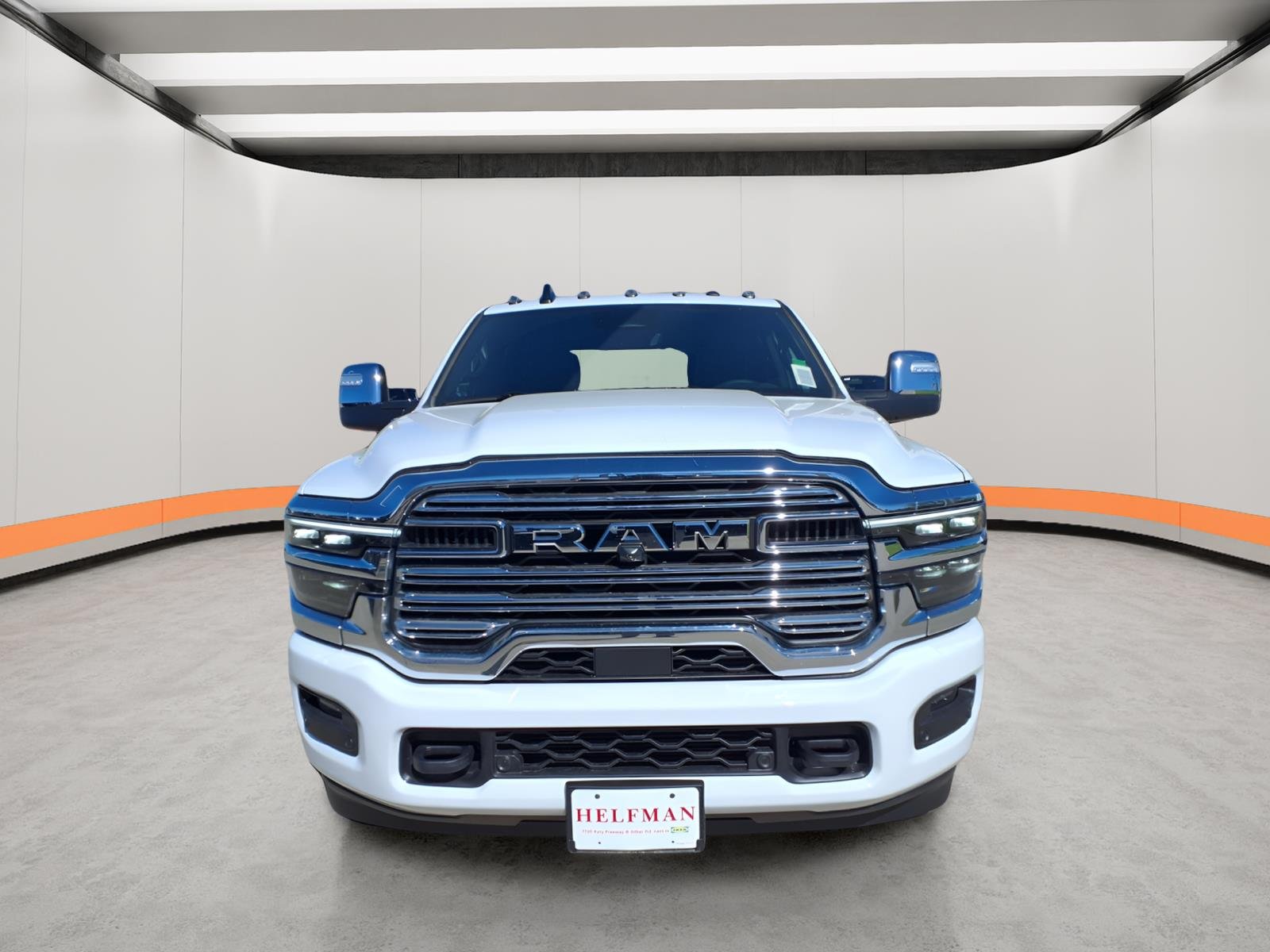 New 2026 Bright White Clear-Coat Exterior Paint RAM Laramie image 2