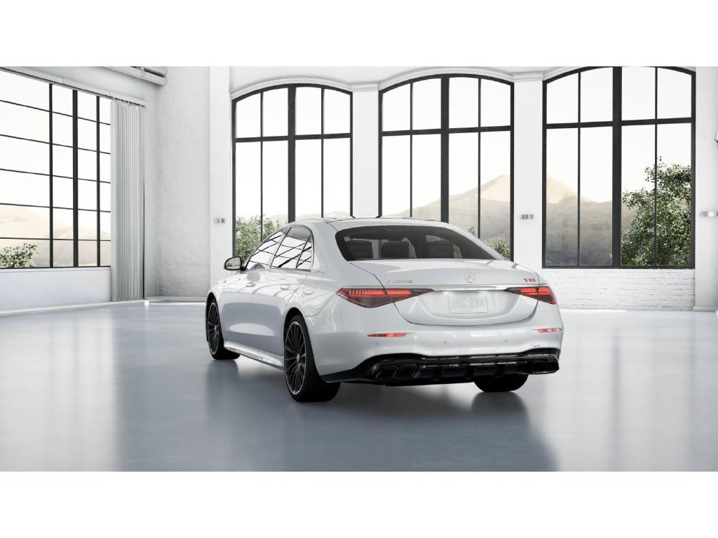 New 2026 MANUFAKTUR Moonlight White Metallic Mercedes-AMG AMG® S 63 E 4MATIC Sedan image 26