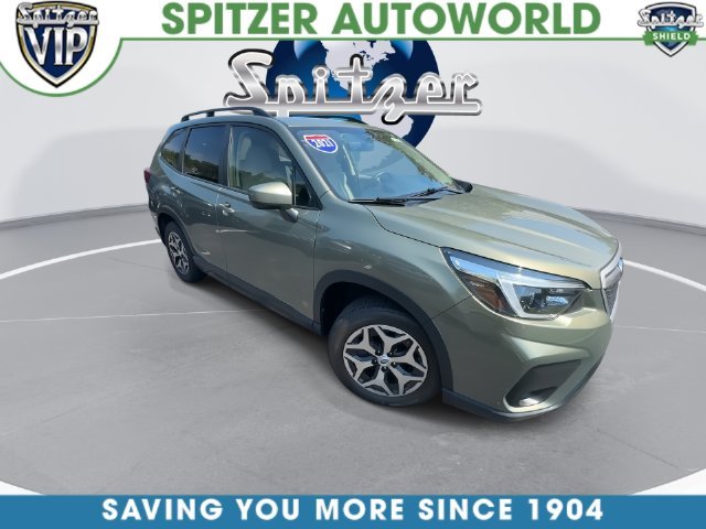 Used 2021 Green Subaru Premium image 2