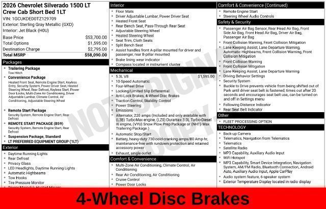 Used 2026 Gray Chevrolet LT image 56