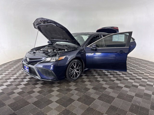 Used 2022 Blue Toyota SE image 12