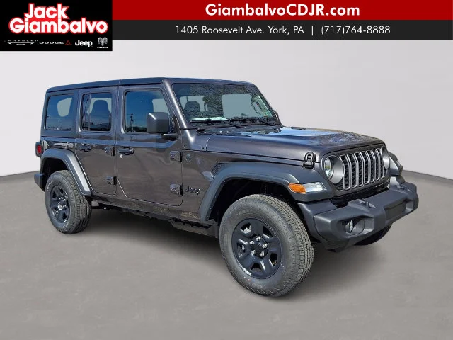 New 2026 Gray Jeep Sport image 1