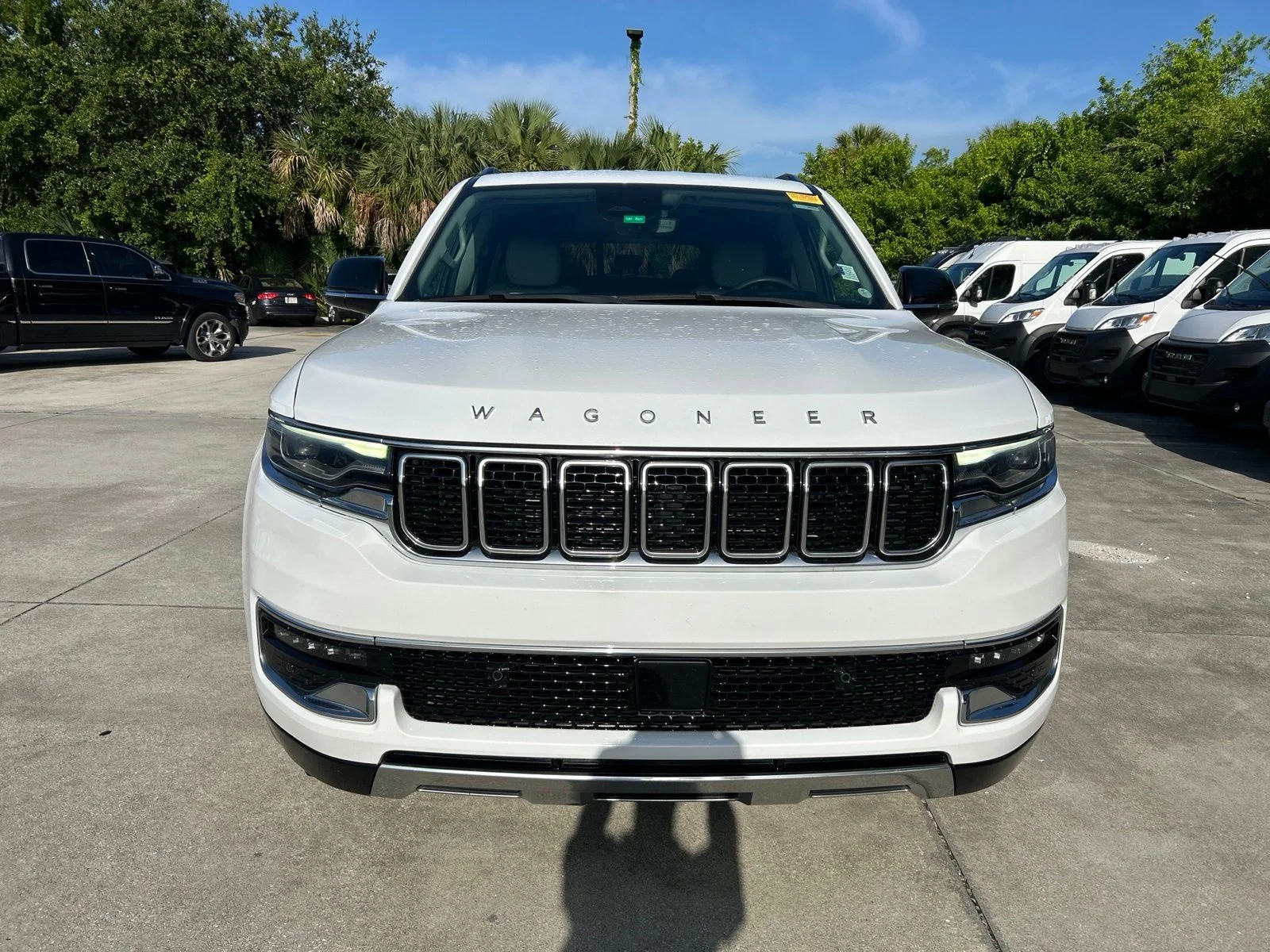 Used 2023 Bright White Clearcoat Jeep Series III image 8