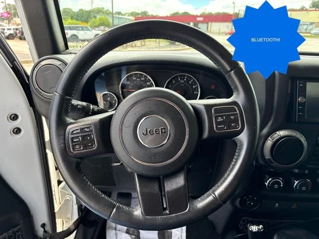 Used 2017 White Jeep Unlimited Sport image 13