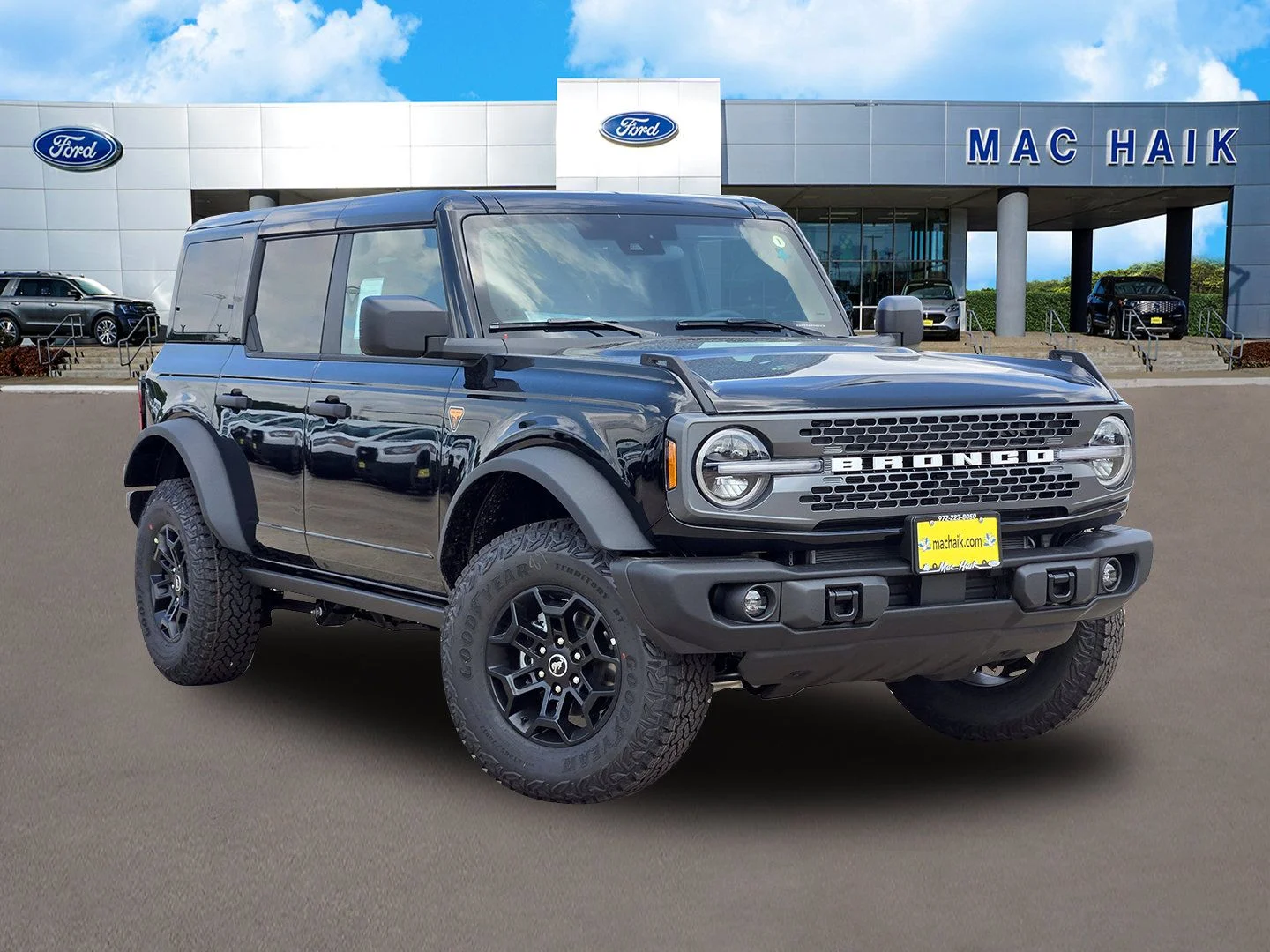 New 2026 Shadow Black Ford Badlands® image 1