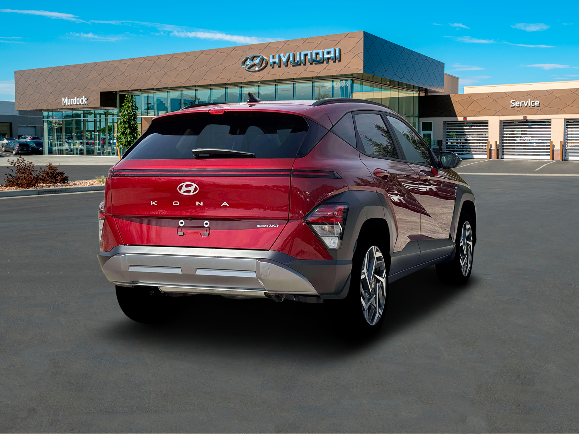 New 2026 Ultimate Red Metallic Hyundai SEL Premium AWD image 7