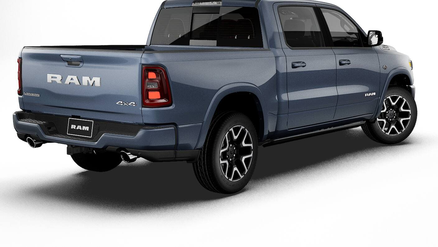 New 2027 Forged Blue Metallic Exterior Paint RAM LARAMIE image 14