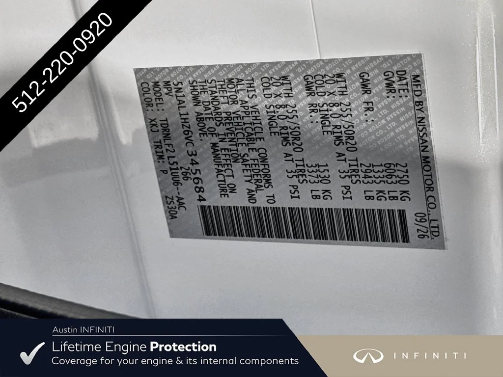 New 2027 White INFINITI Autograph image 44