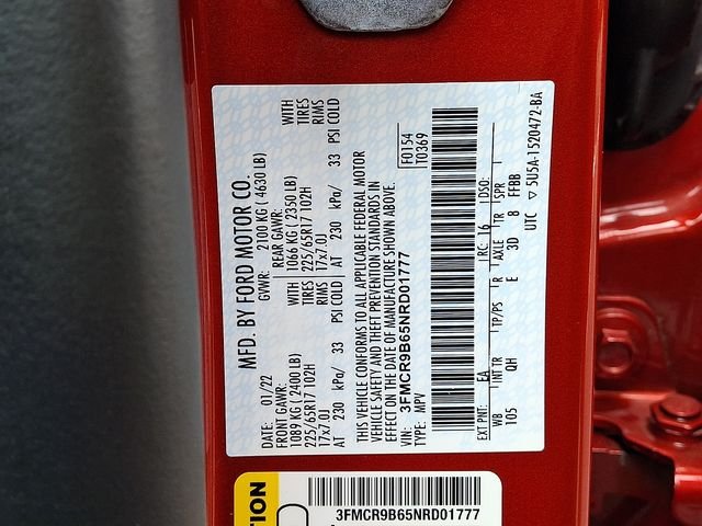 Used 2022 Chili Pepper Red Ford Big Bend image 27