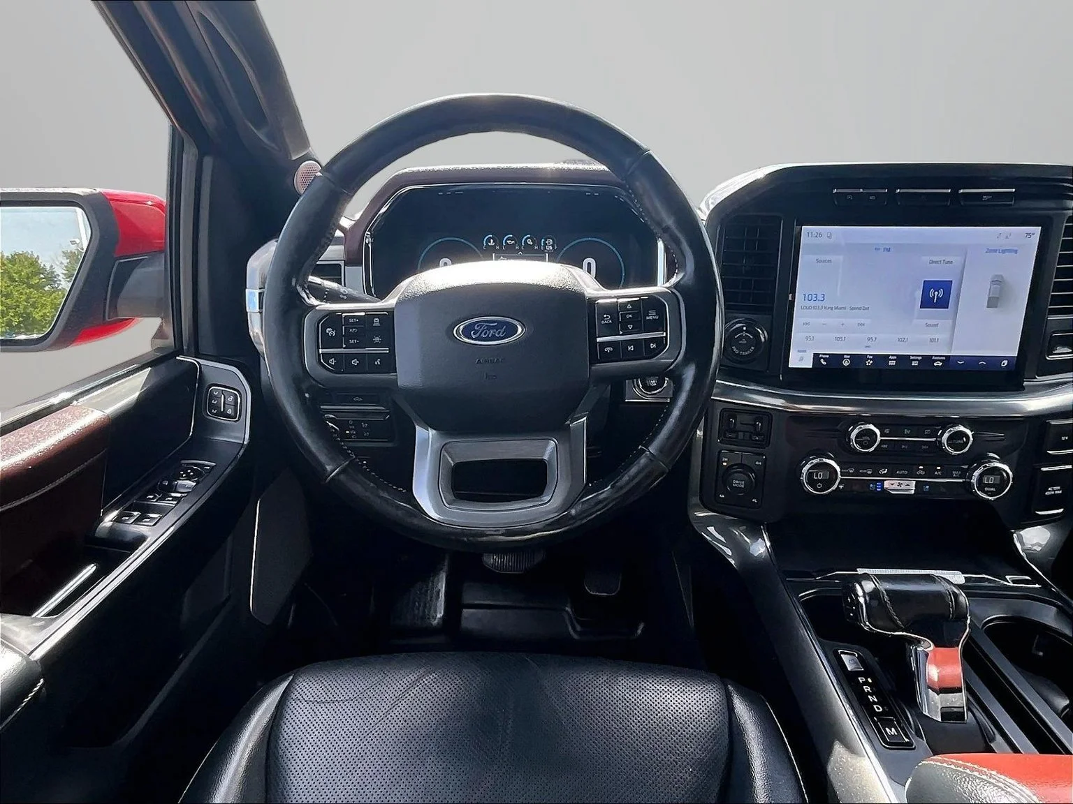 Used 2021 Red Ford Lariat image 6