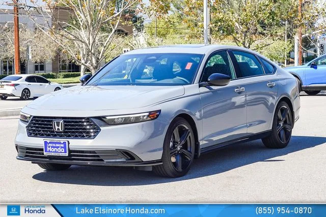 New 2026 Urban Gray Pearl Honda Sport-L Hybrid image 3