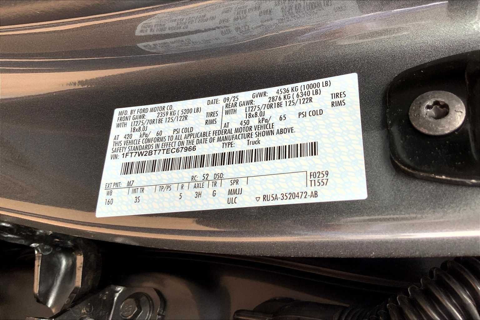 New 2026 Carbonized Gray Metallic Ford F-250® XLT image 19