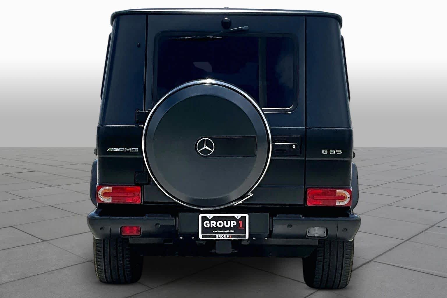 Used 2016 designo Magno Night Black Mercedes-Benz AMG® G 65 image 4