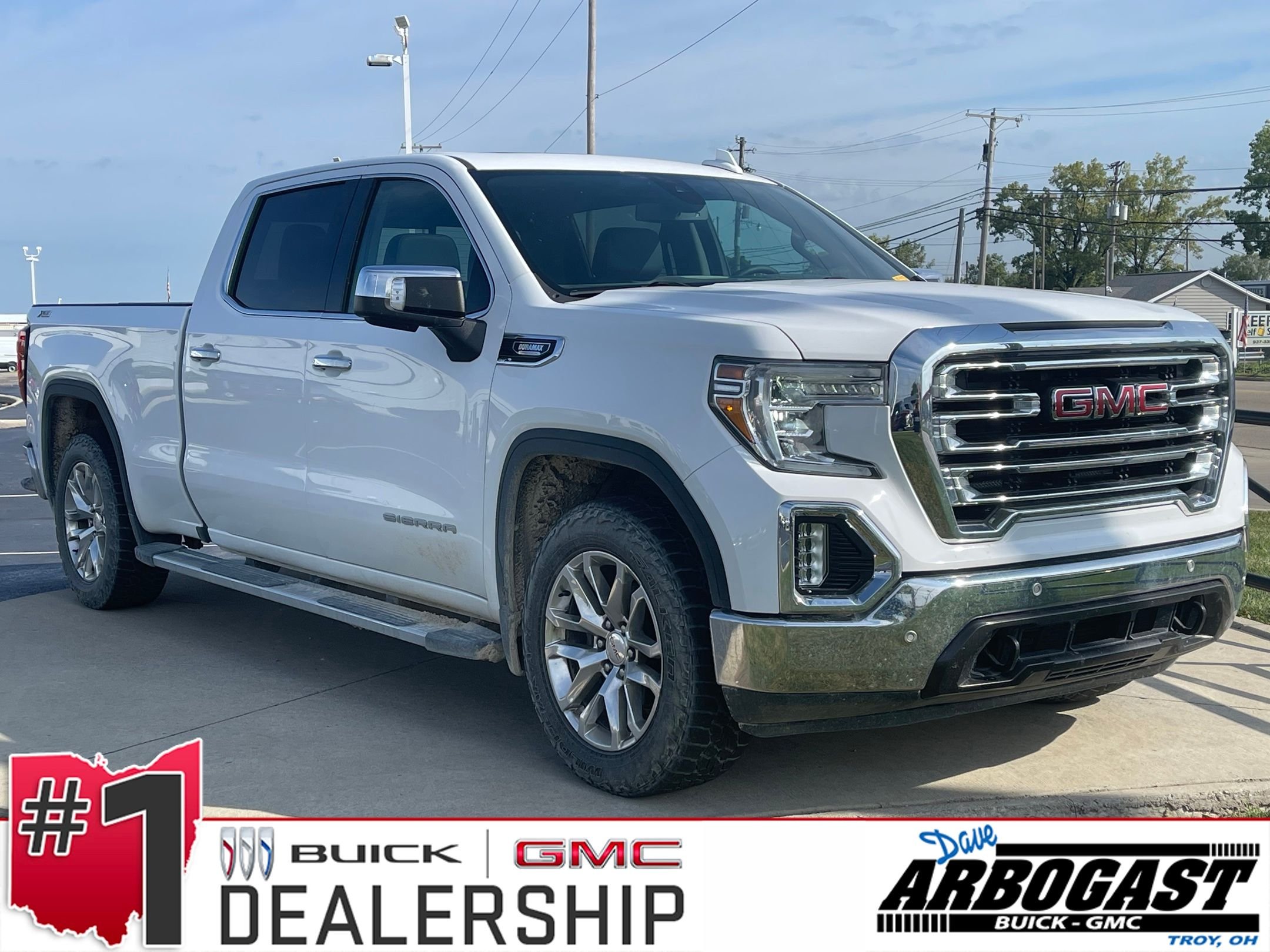 Used 2020 Summit White GMC SLT image 1