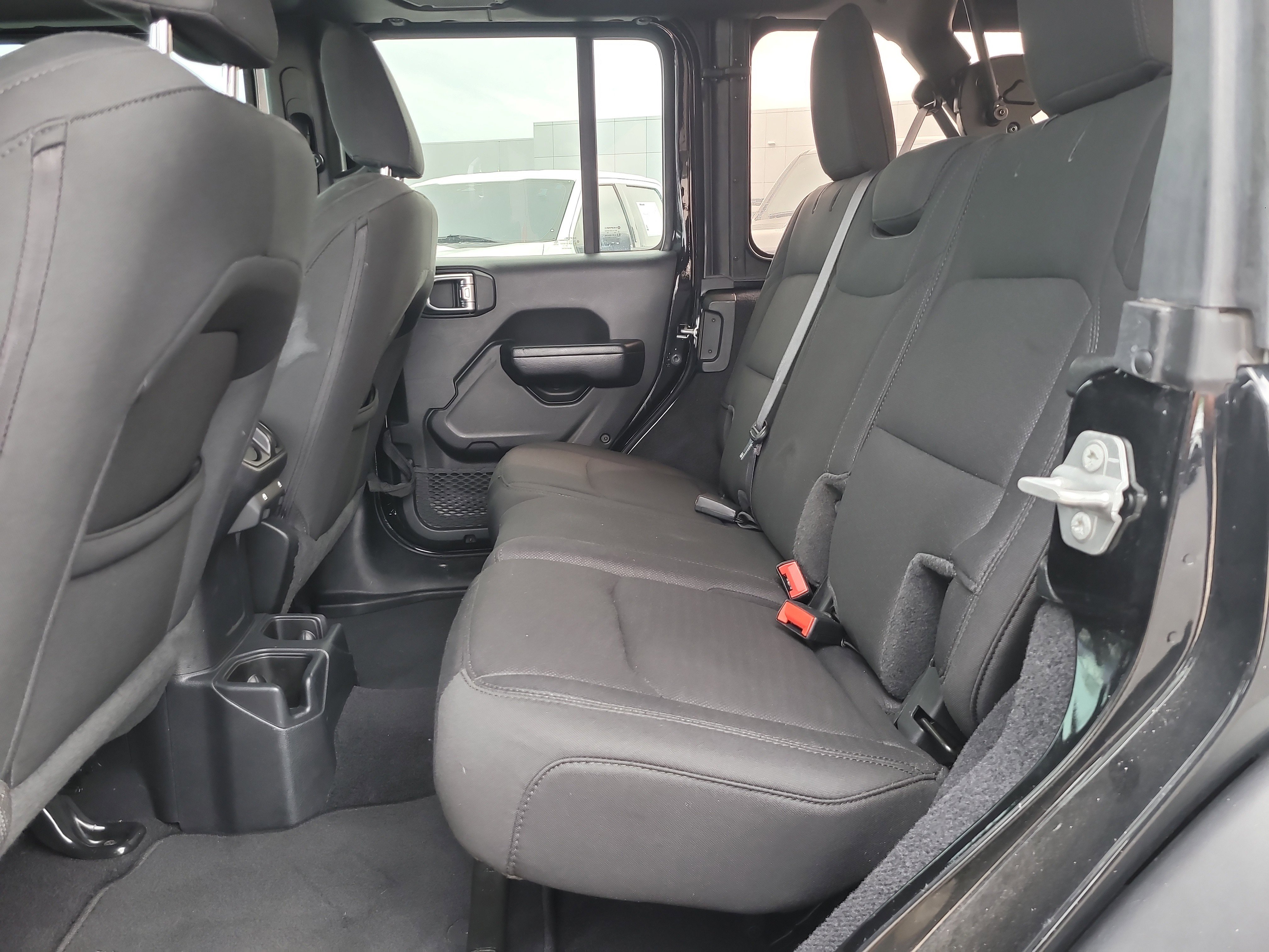 Used 2022 Black Clearcoat Jeep Unlimited Sport S image 11